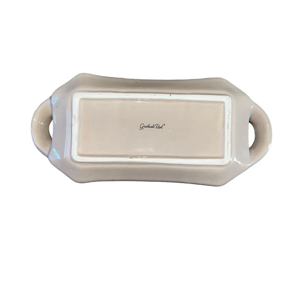 Grasslands Road Polka Dot Trinket Tray